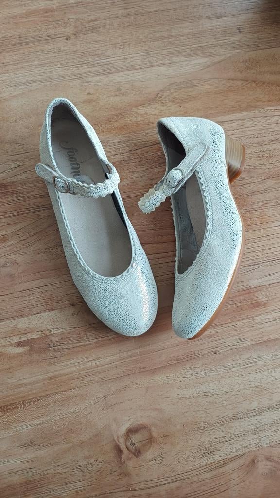 Ballerina sandaal 41 H, Ophalen, Zo goed als nieuw, Beige, Sandalen of Muiltjes