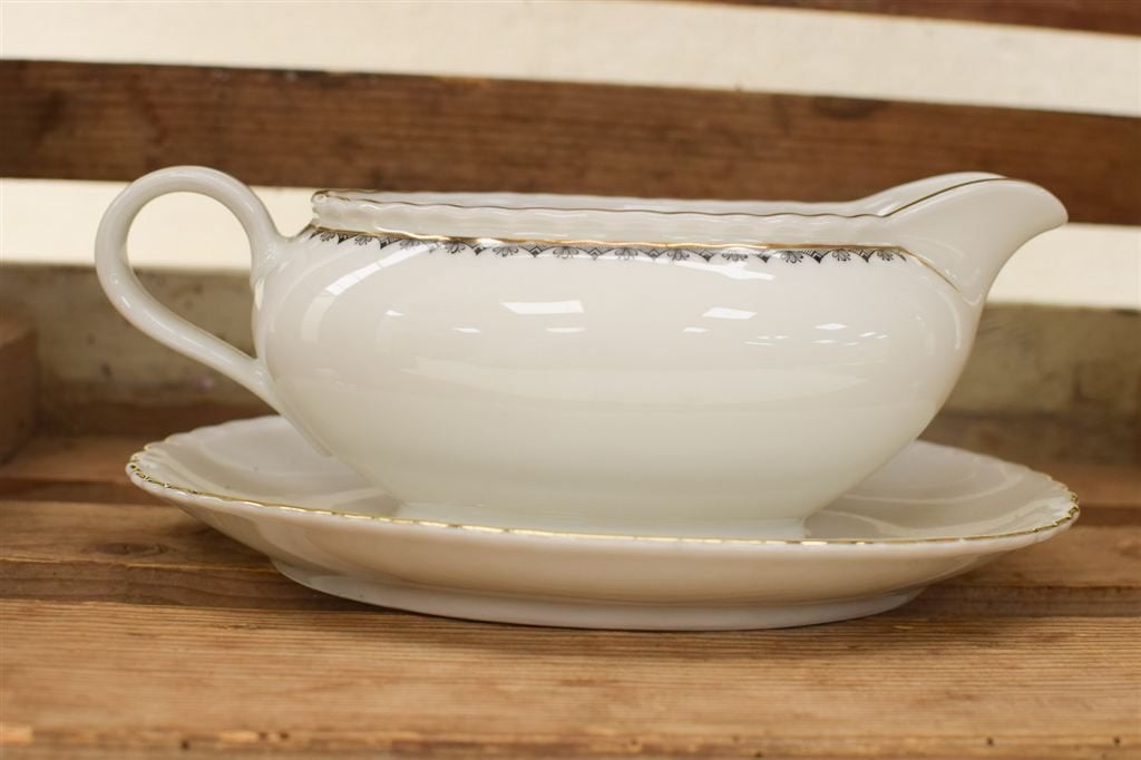 Winterling Bavaria porseleinen jus/saus schaaltje met vast s, Gebruikt, Ophalen of Verzenden, Bord(en), Overige stijlen