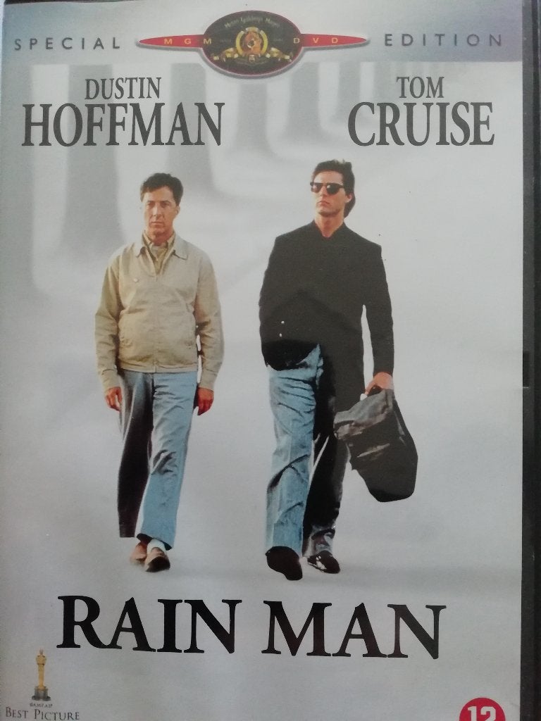 rain man  ( tom cruise en dustin hoffman ), Alle leeftijden, Ophalen of Verzenden, Zo goed als nieuw