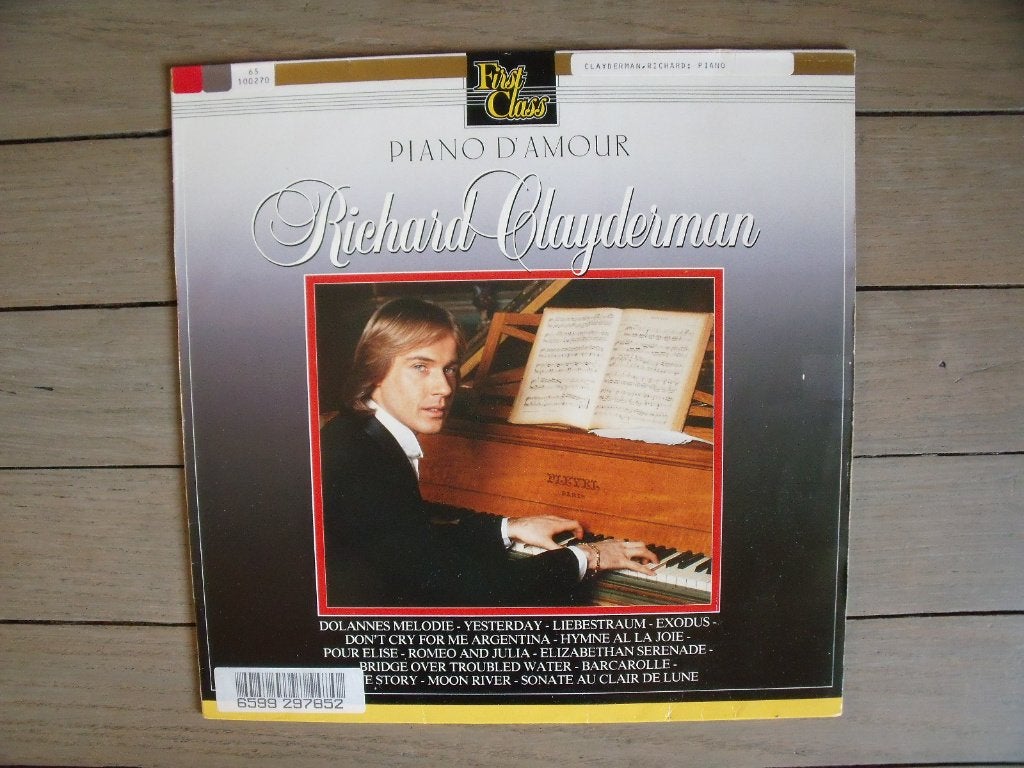 Richard Clayderman - Piano d'amour, Cd's en Dvd's, Vinyl | Overige Vinyl, Ophalen of Verzenden, Gebruikt, 12 inch