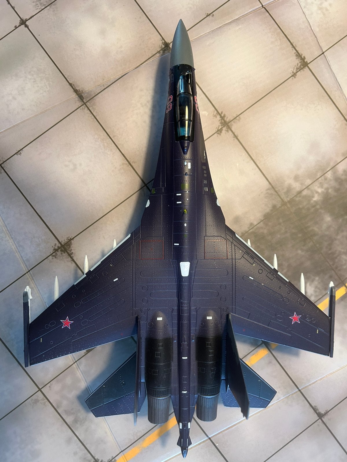 Airforce 1 Su-35S Flanker E, Hobby en Vrije tijd, 1:72 tot 1:144, Zo goed als nieuw, Vliegtuig, Ophalen