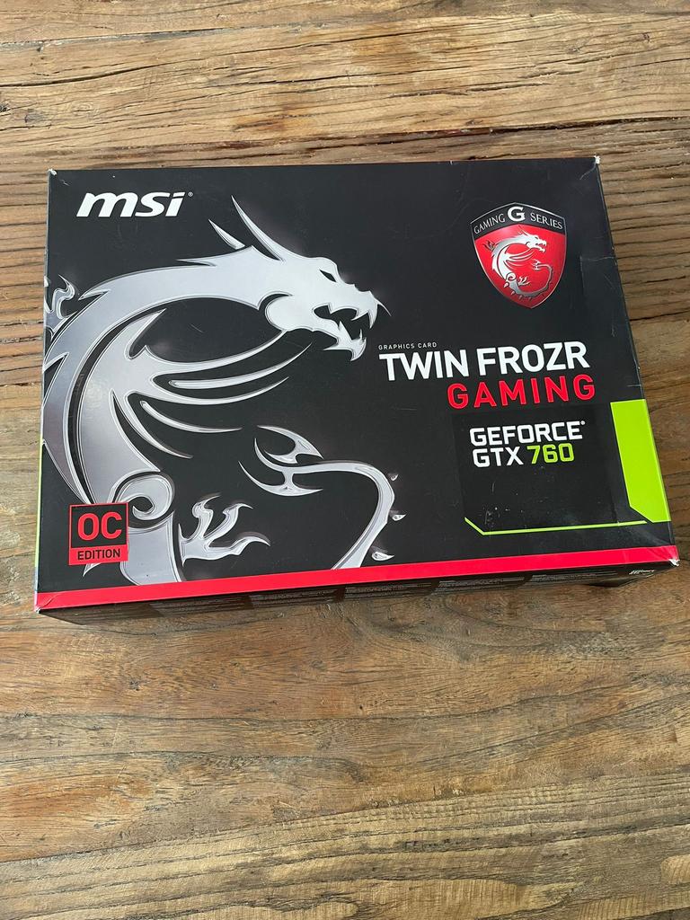 MSI GeForce GTX 760, Ophalen of Verzenden, Nieuw, GDDR5, PCI-Express 3