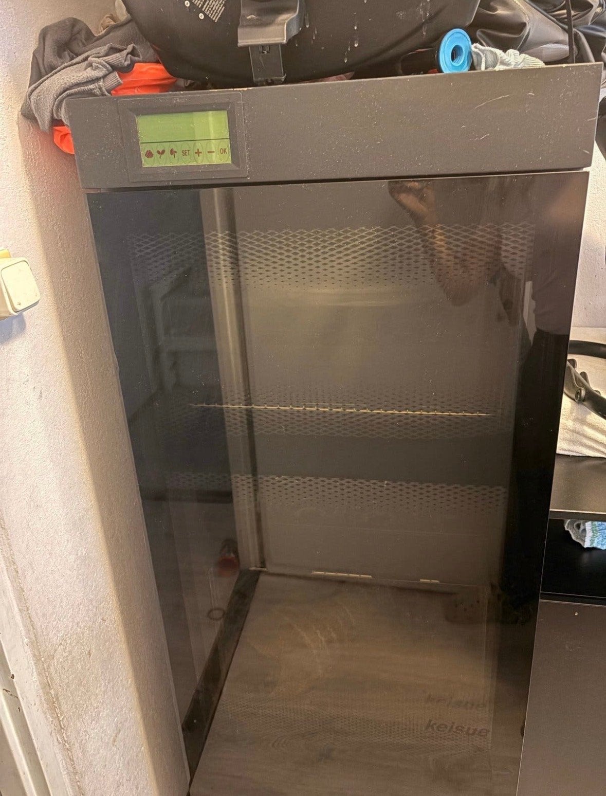Kelsue Kweekkast met Klimaatbeheersing en LED Grow Light, Ophalen of Verzenden, Zo goed als nieuw, Kweekkast