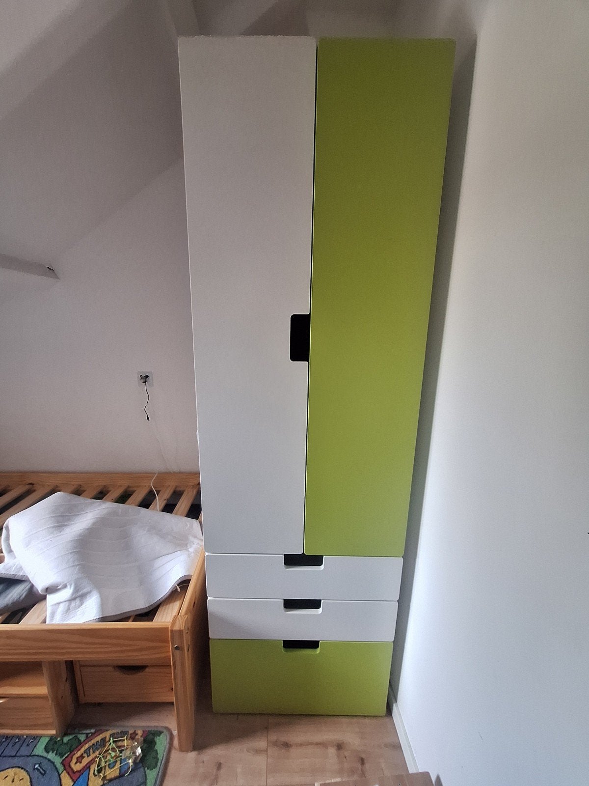 IKEA Stuva 3 lades 1 plank hanggedeelte, Huis en Inrichting, Ophalen, Met lade(s), Gebruikt, 50 tot 100 cm
