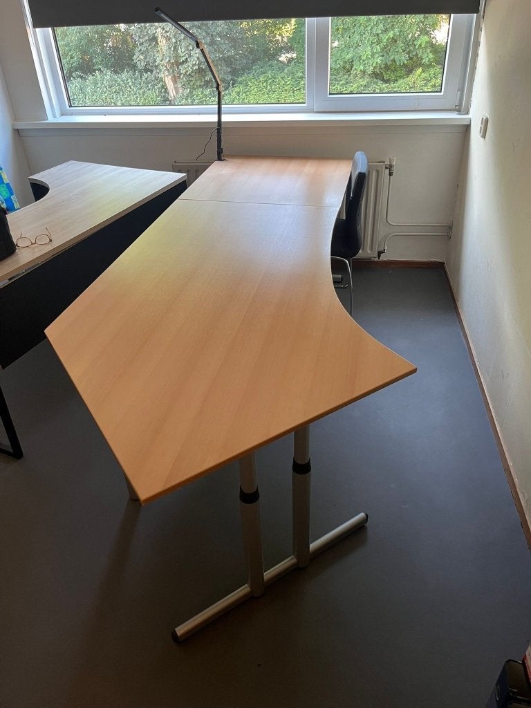 Bureau in hoogte verstelbaar, Gebruikt, Hoekbureau, In hoogte verstelbaar, Overige merken