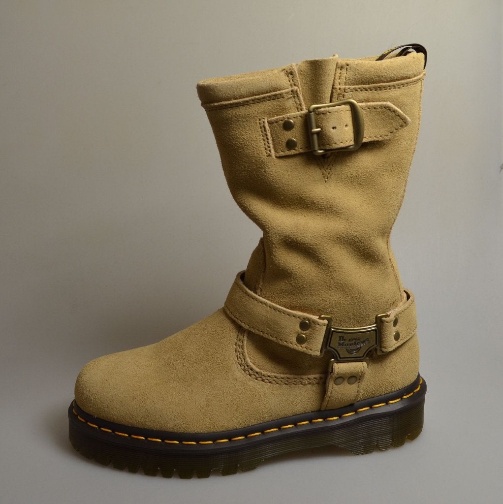 dr martens anistone savannah tan maat 38, 39, 40, 41 en 42, Hoge laarzen, Beige, Nieuw, Ophalen of Verzenden