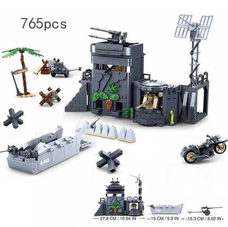 🎁 WW2 Bouwstenen - C18 - D-Day - Normandie 🎁, Kinderen en Baby's, Speelgoed | Bouwstenen, Ophalen of Verzenden, Nieuw