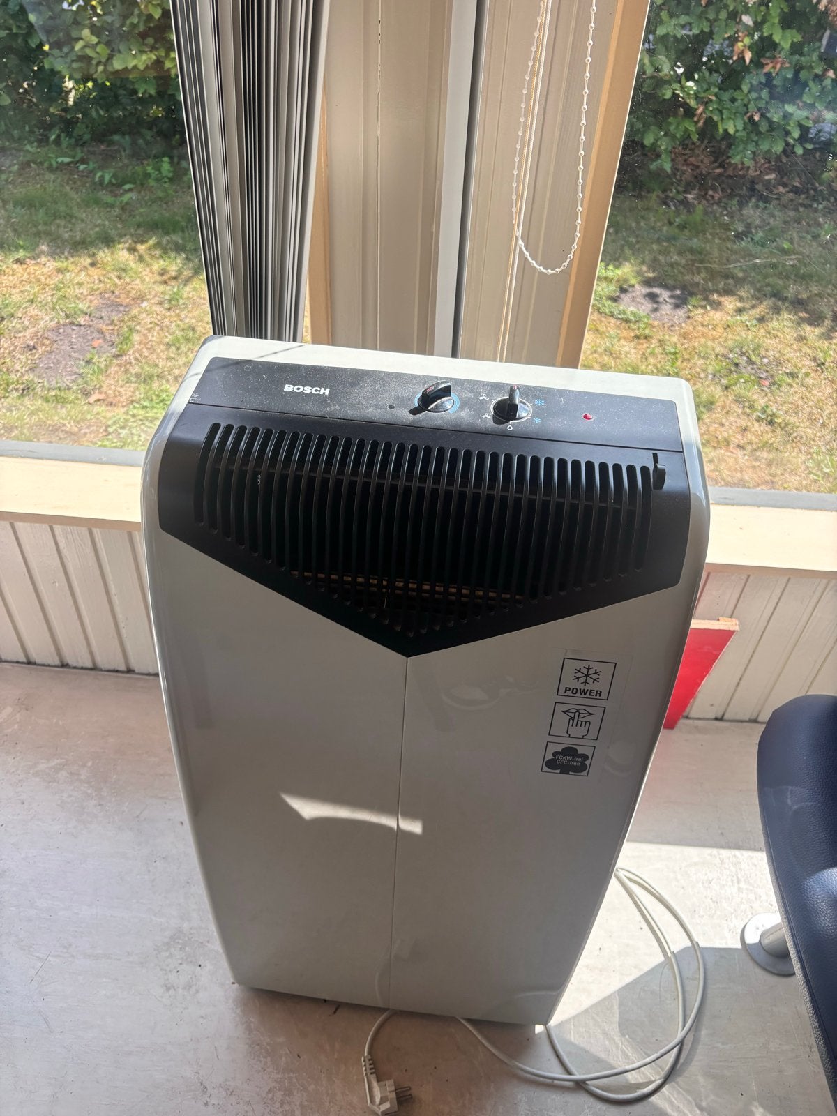 Bosch Mobiele Airco - Koelen en Ventileren, Ophalen, Gebruikt, Minder dan 60 m³, 2 snelheden