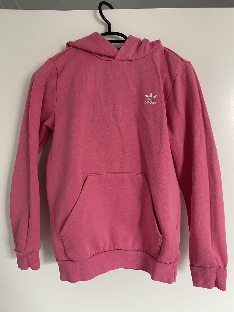 Roze hoodie van Adidas maat 152, Ophalen of Verzenden, Gebruikt, Meisje, Trui of Vest