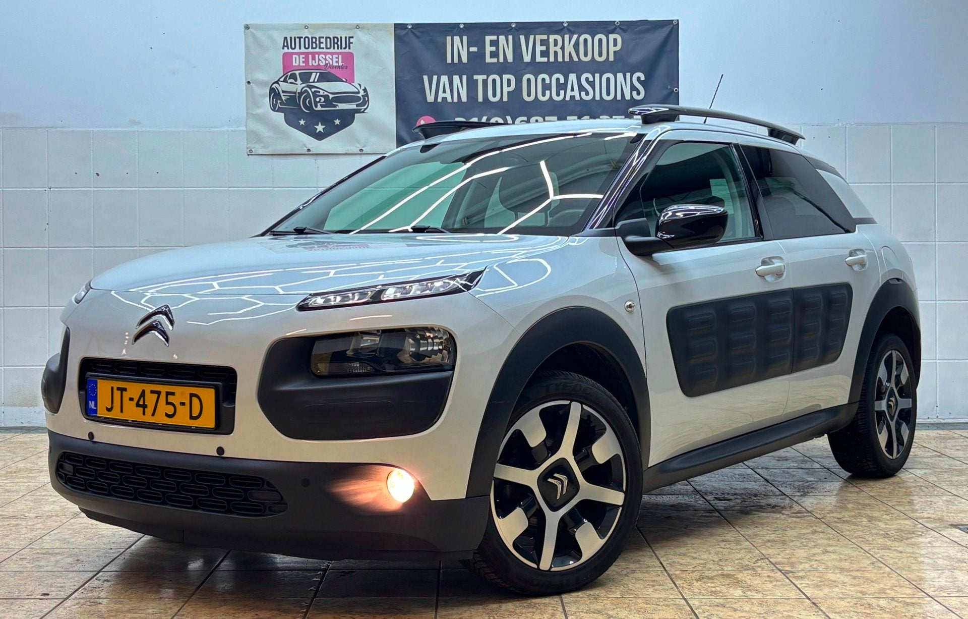 Citroen C4 Cactus 1.2 P-Tech Shine/NW Dist Riem / Dealer O.H, Auto's, Stof, 82 pk, Origineel Nederlands, Bedrijf