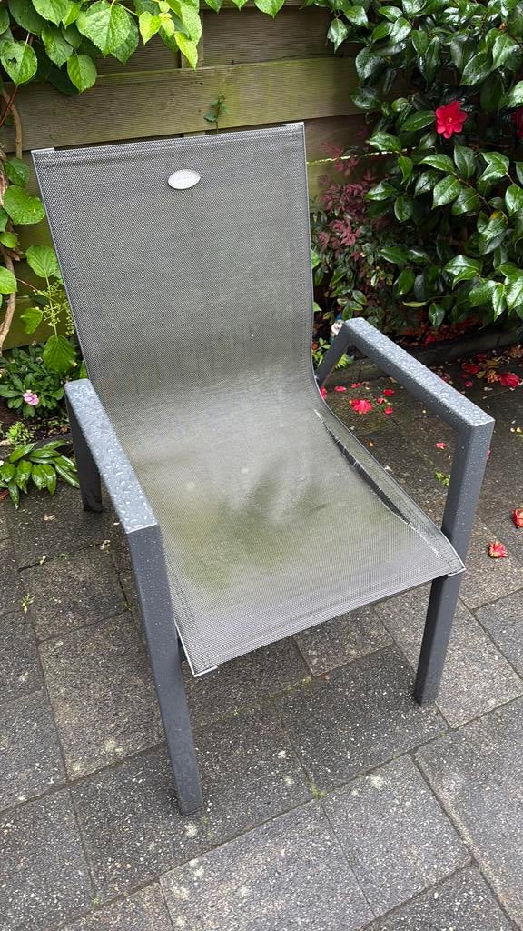 Oud ijzer. Aluminium tuinstoel. Gratis, Doe-het-zelf en Verbouw, Metalen, Ophalen, Gebruikt, Aluminium
