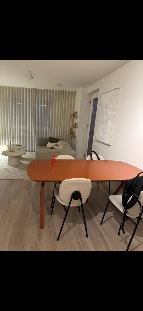 Eettafel, Huis en Inrichting, Tafels | Eettafels, Ophalen, Gebruikt, Overige materialen, 50 tot 100 cm