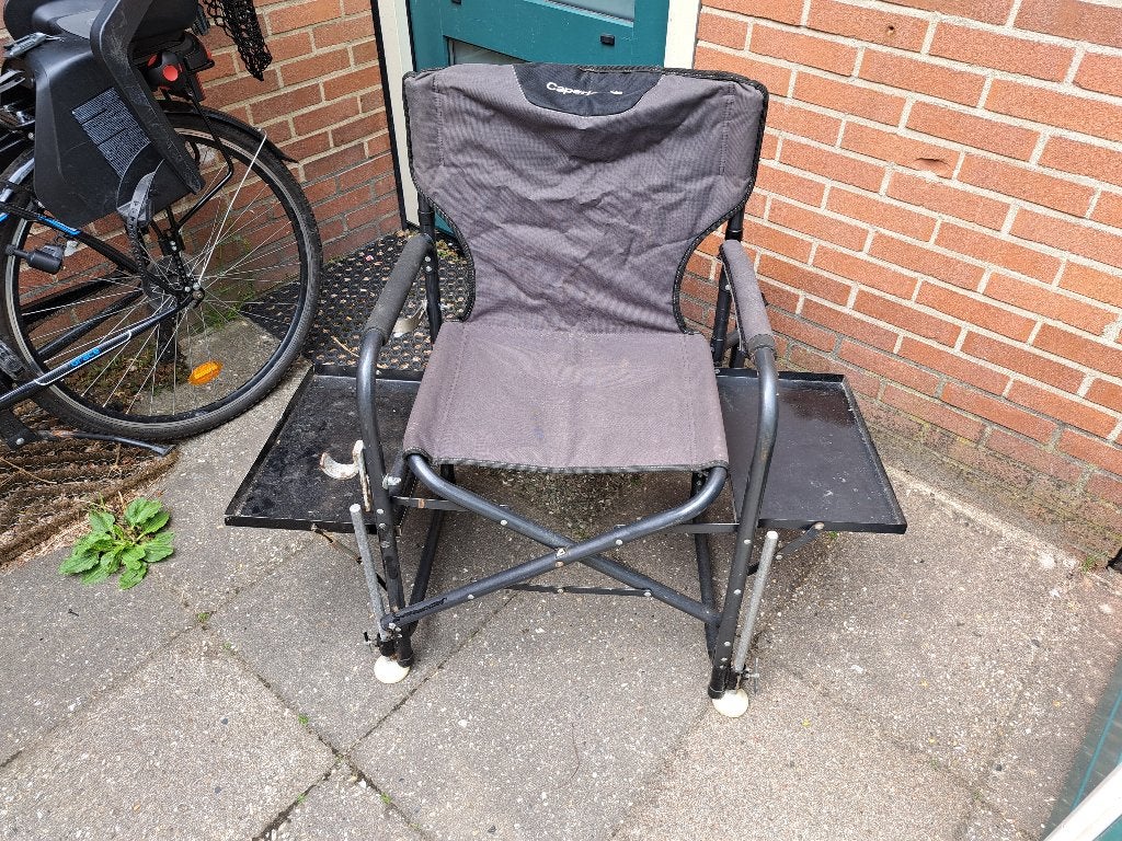 Vis stoel, Ophalen, Zo goed als nieuw, Koffer of Tas
