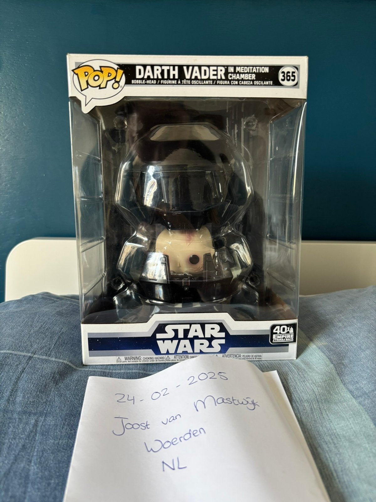 Funko Pop! Darth Vader in meditation chamber, Ophalen of Verzenden, Zo goed als nieuw