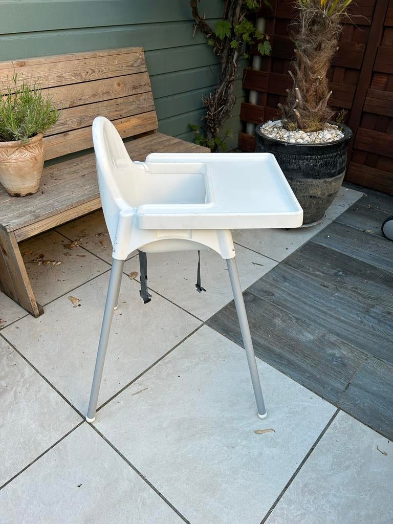 Ikea Antilop kinderstoel met eetblad en gordel, Ophalen, Gebruikt, Overige typen, Afneembaar eetblad