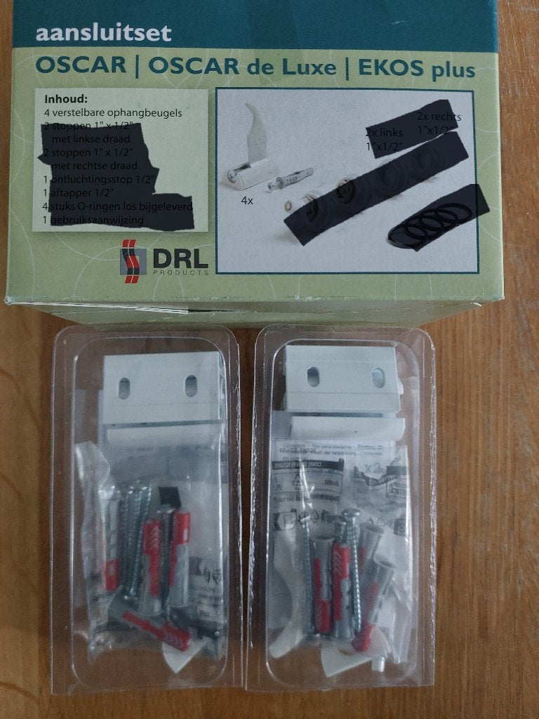 DRL OSCAR radiator ophangbeugels, Ophalen of Verzenden, Nieuw, Radiator, 30 tot 80 cm