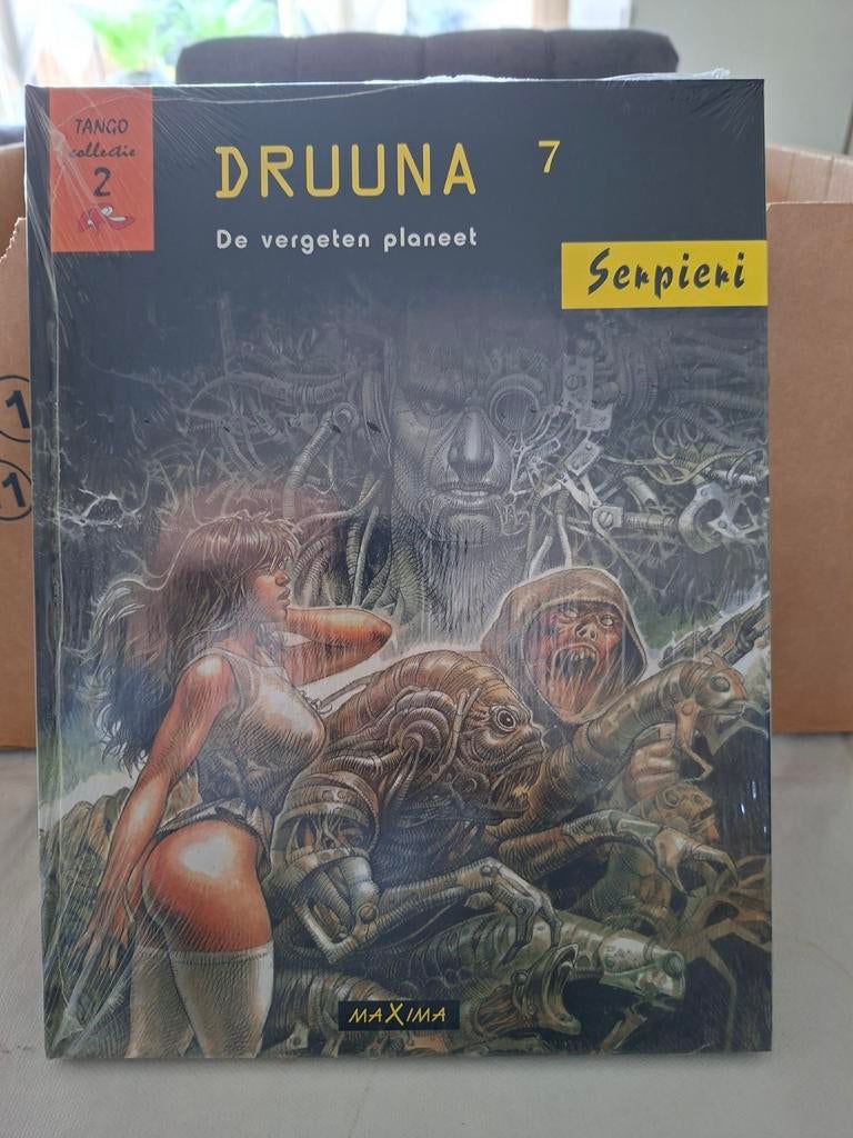 Druuna 7: De vergeten planeet - Nieuw in folie, Eén stripboek, Verzenden, Nieuw, Serpieri