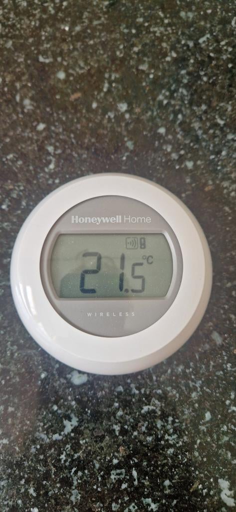Honeywell Home Round draadloze thermostaat met RF module, Doe-het-zelf en Verbouw, Thermostaten, Ophalen of Verzenden, Gebruikt