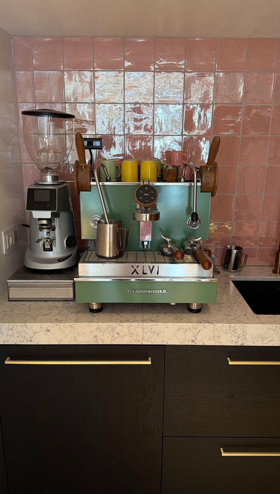 XLVI Steamhammer 1-groeps professionele espressomachine 2018, Ophalen of Verzenden