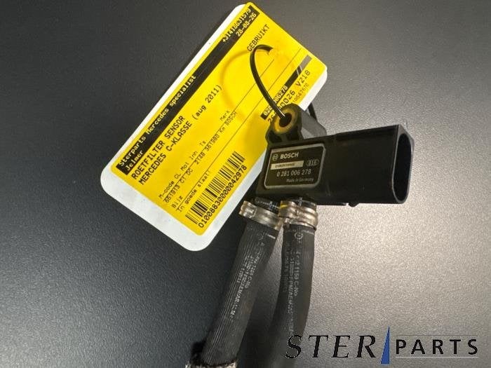 Roetfilter sensor van een Mercedes C-Klasse, Gebruikt, -, Ophalen of Verzenden, -