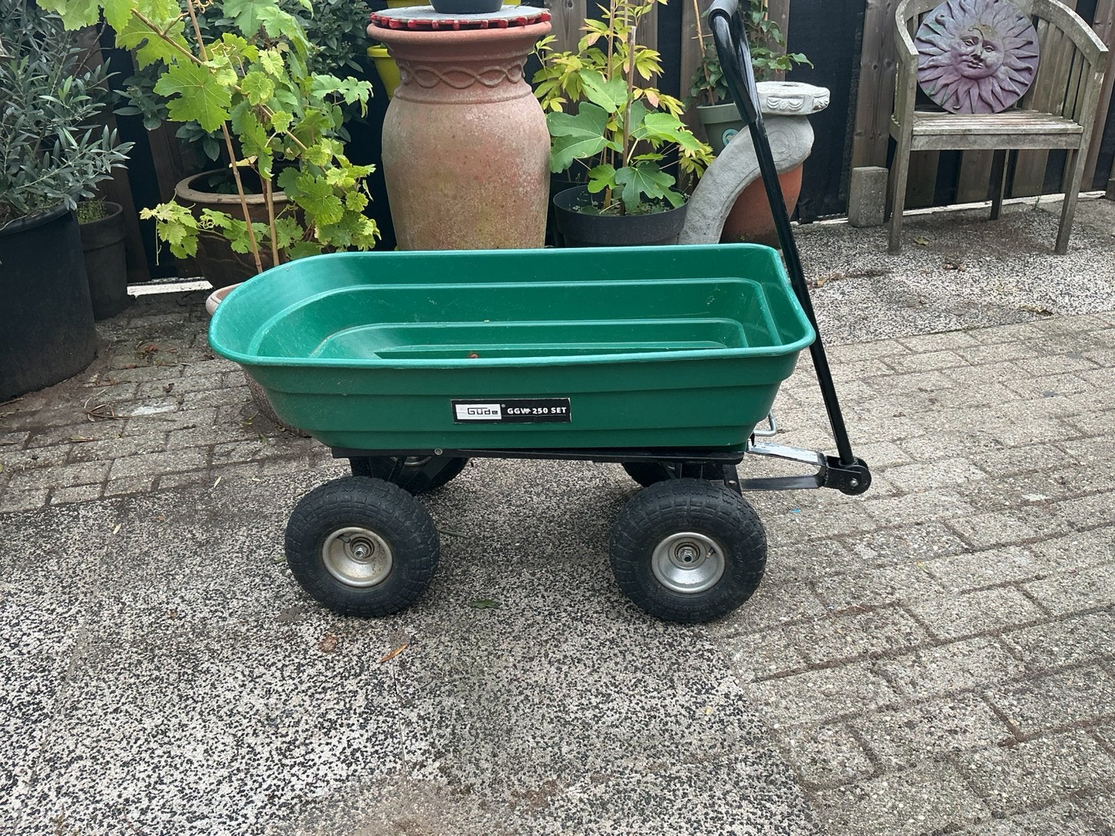Bolderkar, Ophalen, Zo goed als nieuw