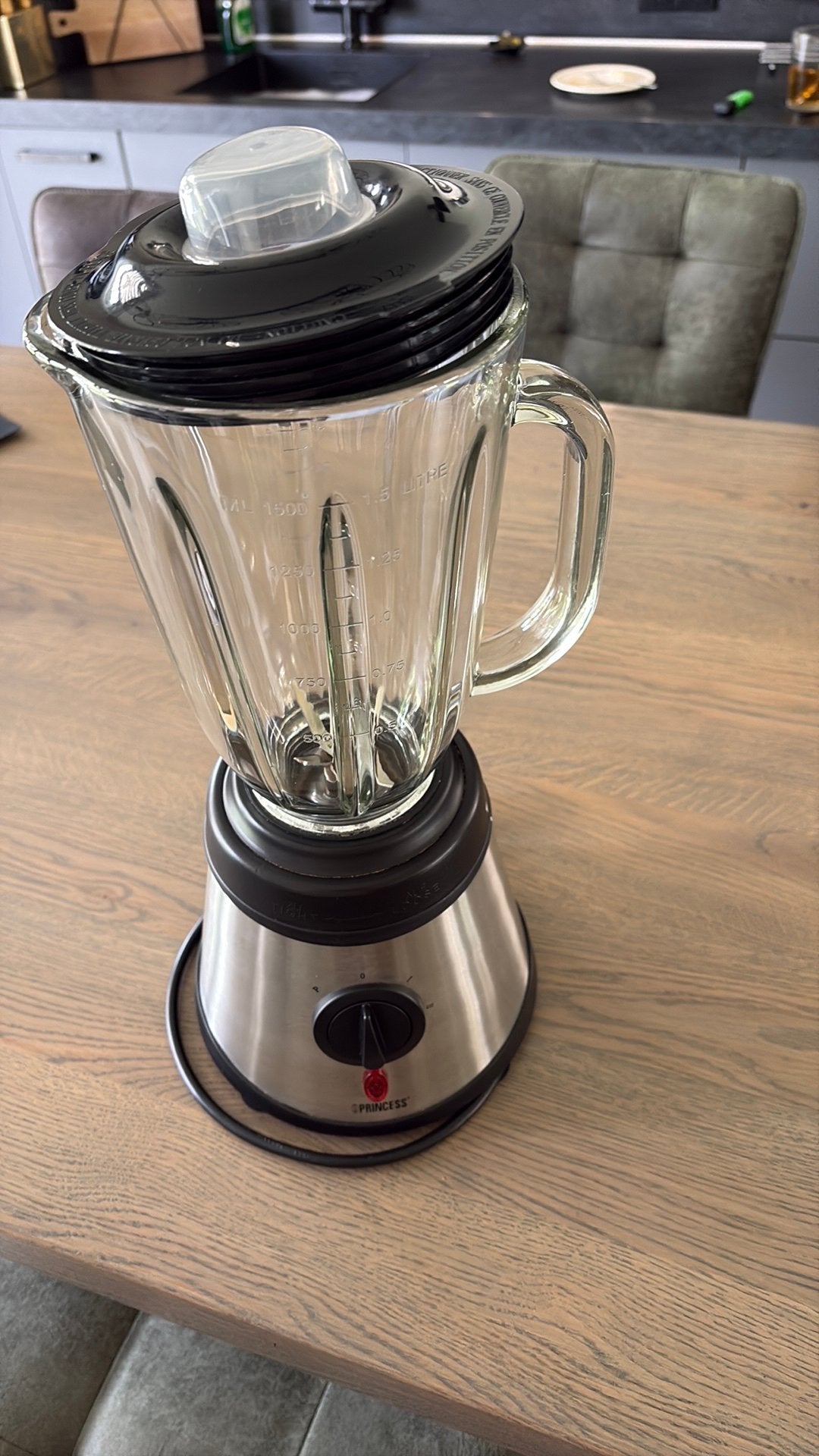 Blender merk princess, Witgoed en Apparatuur, Blenders, Ophalen of Verzenden, Zo goed als nieuw, Blender