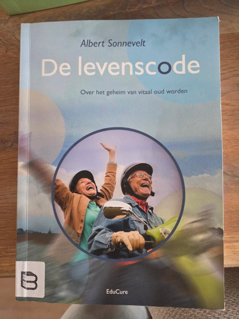 De levenscode: Het geheim van vitaal oud worden, Ophalen of Verzenden, Zo goed als nieuw, Gezondheid en Conditie, Albert Sonnevelt