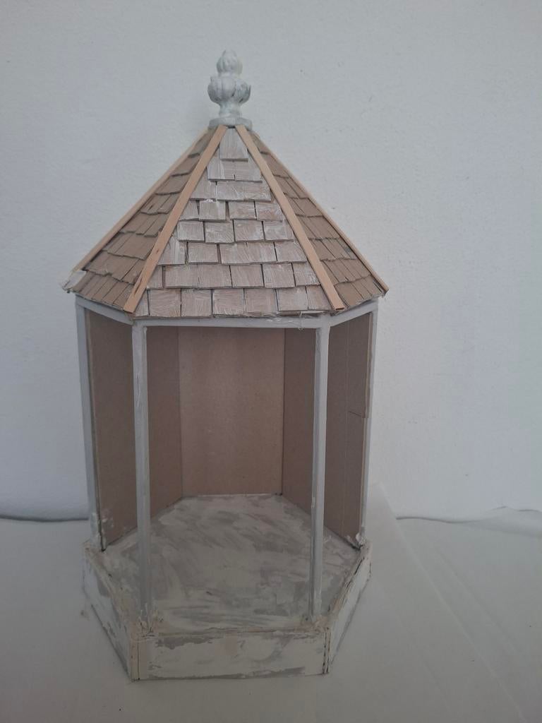 Brocant prieel......Poppenhuis 1:12…(Fotonr R30), Ophalen of Verzenden, Nieuw, Poppenhuis