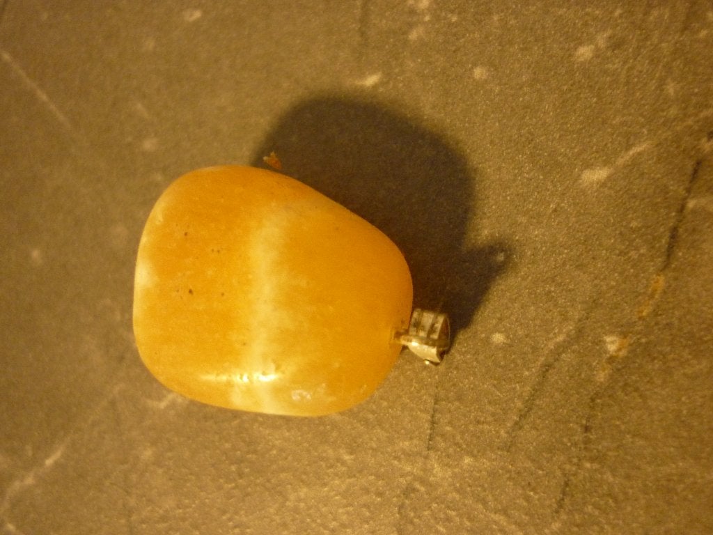 Edelsteenhanger / hangertjes oranje calciet / edelsteen, Ophalen of Verzenden, Nieuw