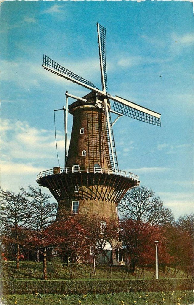388-285-021 Nederland Hollandse Molen, Verzenden, Voor 1920, Zuid-Holland
