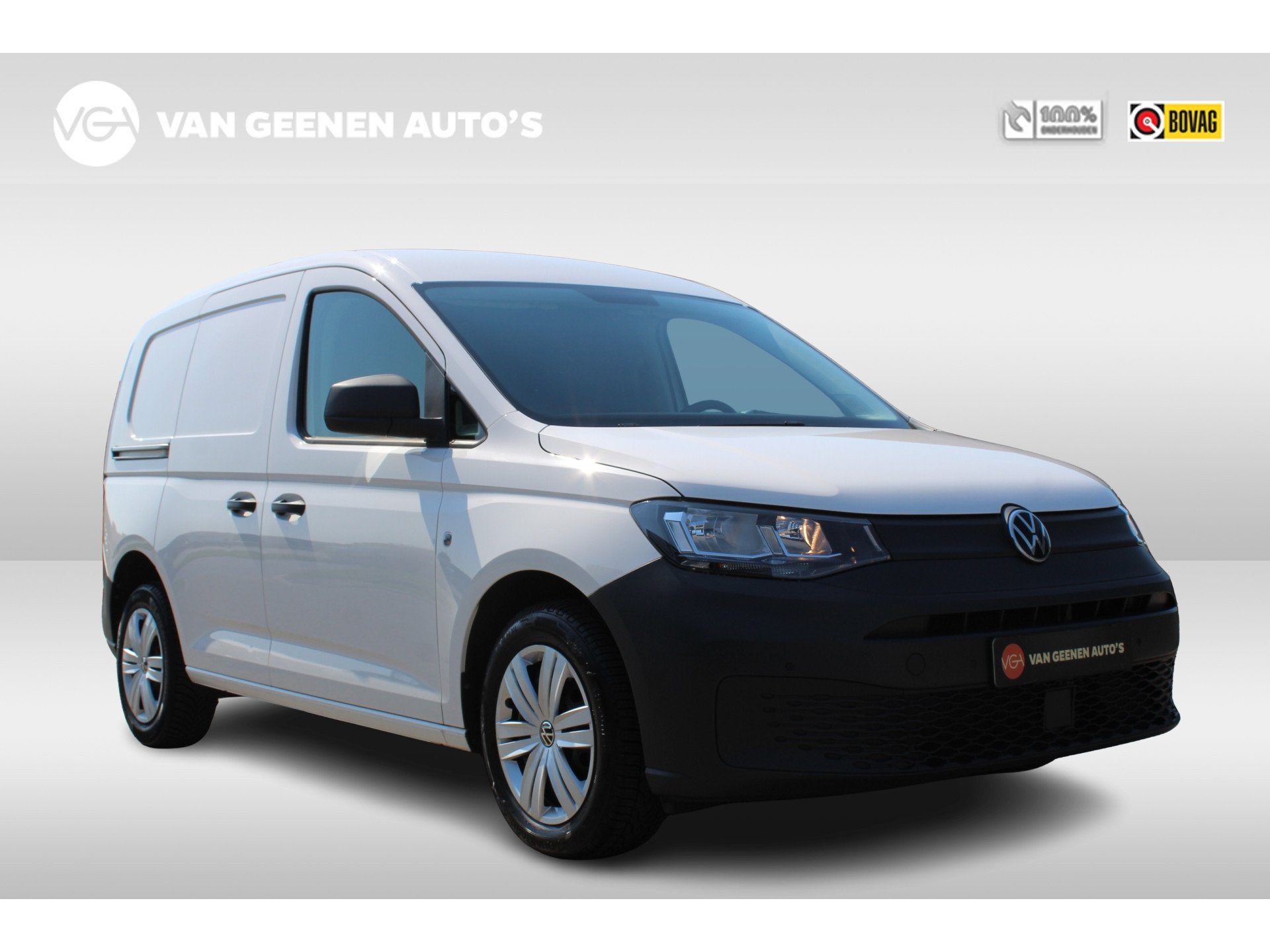 Volkswagen Caddy Cargo 2.0 TDI Comfort | 2X Schuifdeur | Air, Auto's, Voorwielaandrijving, 1518 kg, Gebruikt, Zwart