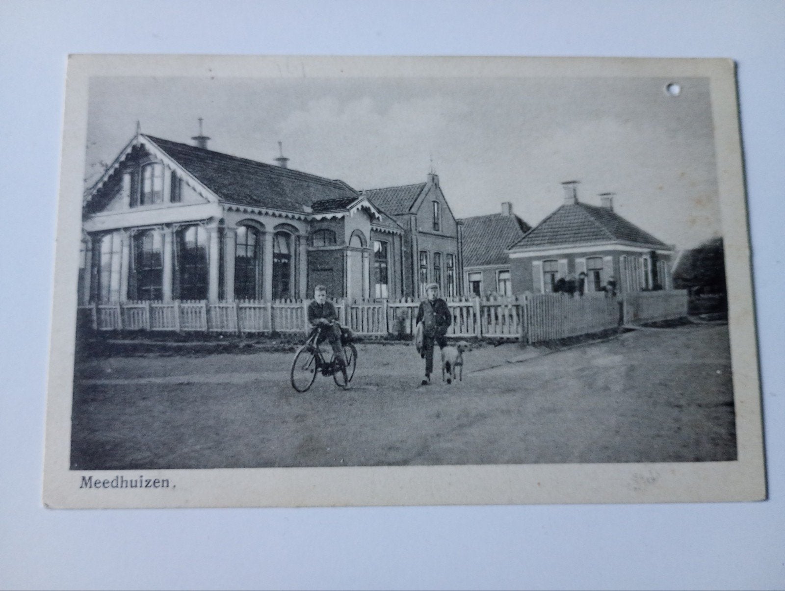 Meedhuizen bij Delfzijl School, Ophalen of Verzenden, 1920 tot 1940, Ongelopen, Groningen
