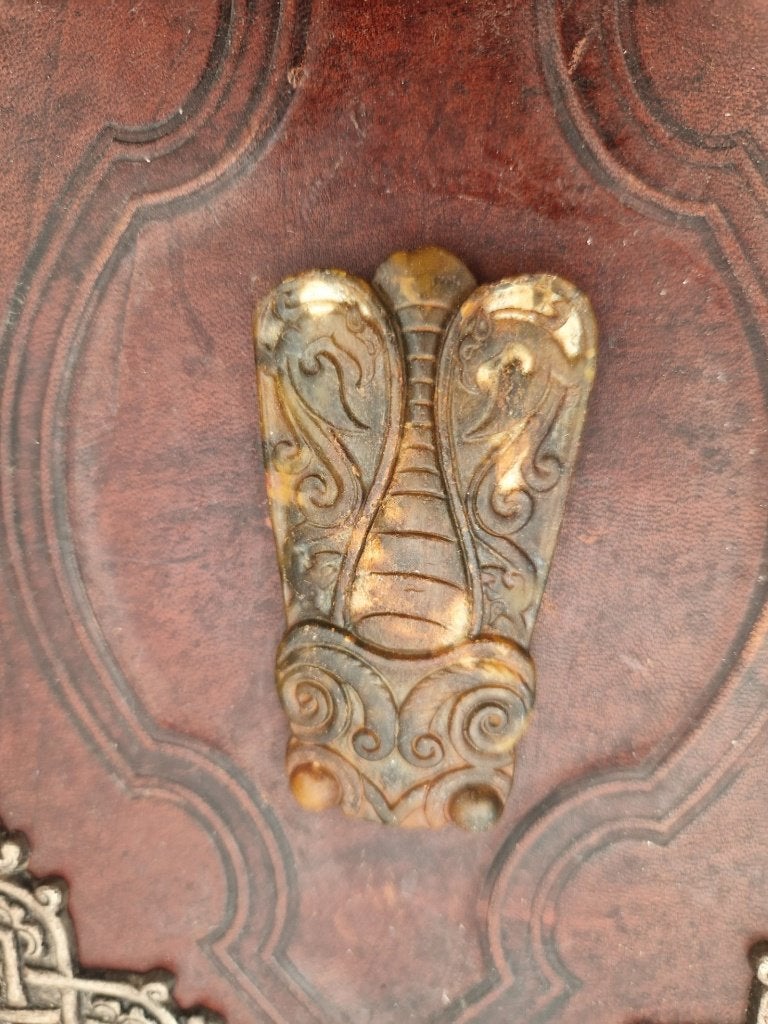 Tibetaans schrijfboek Jade, Ophalen of Verzenden