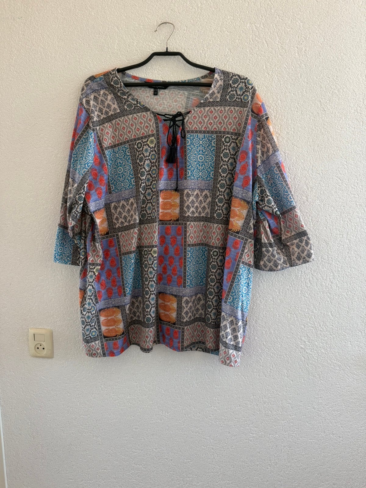 Ulla Popken schitterende tuniek/ blouse  maat 54/56 NIEUW, Ophalen of Verzenden, Nieuw, Overige kleuren, Blouse of Tuniek
