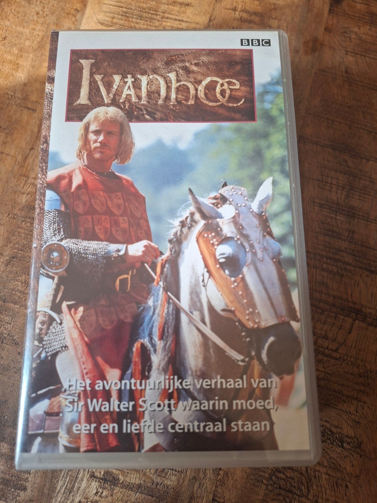 Ivanhoe VHS - BBC miniserie (2 videobanden), Engels, Boxset, Ophalen of Verzenden, Actie en Avontuur