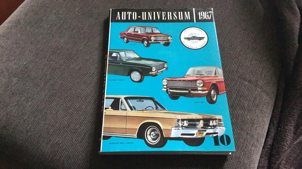 Auto - Universum 1967, Ophalen of Verzenden, Gelezen, Algemeen