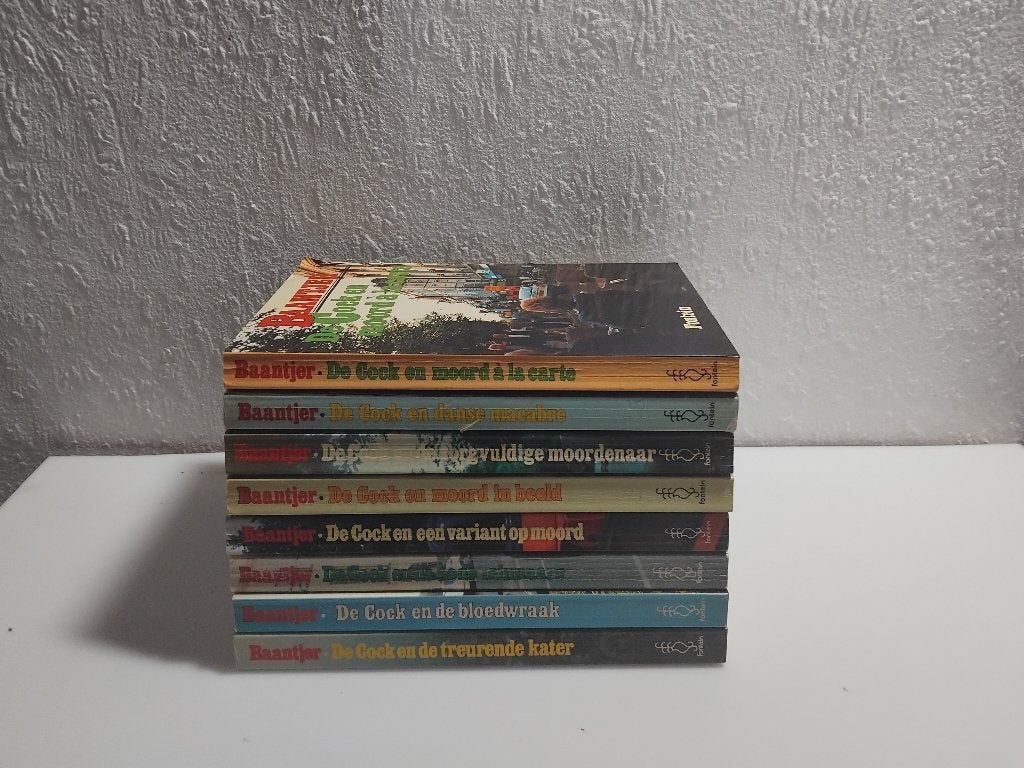 Baantjer boeken series oncompleet, Boeken, Ophalen of Verzenden, Gelezen, Fontein