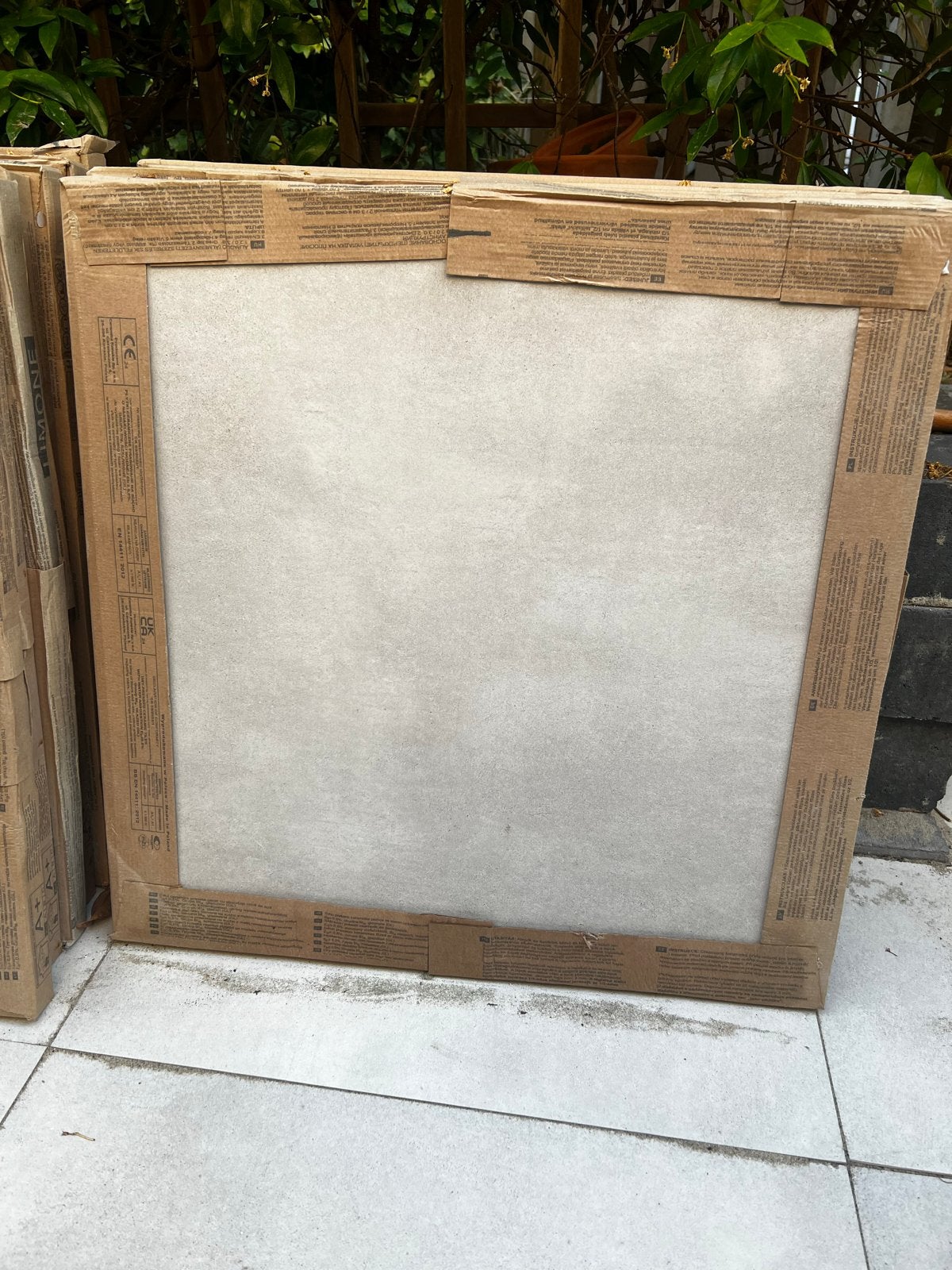 Keramische tegels 60x60x3 cm, Tuin en Terras, Tegels en Klinkers, Ophalen, Nieuw, Keramiek, Terrastegels