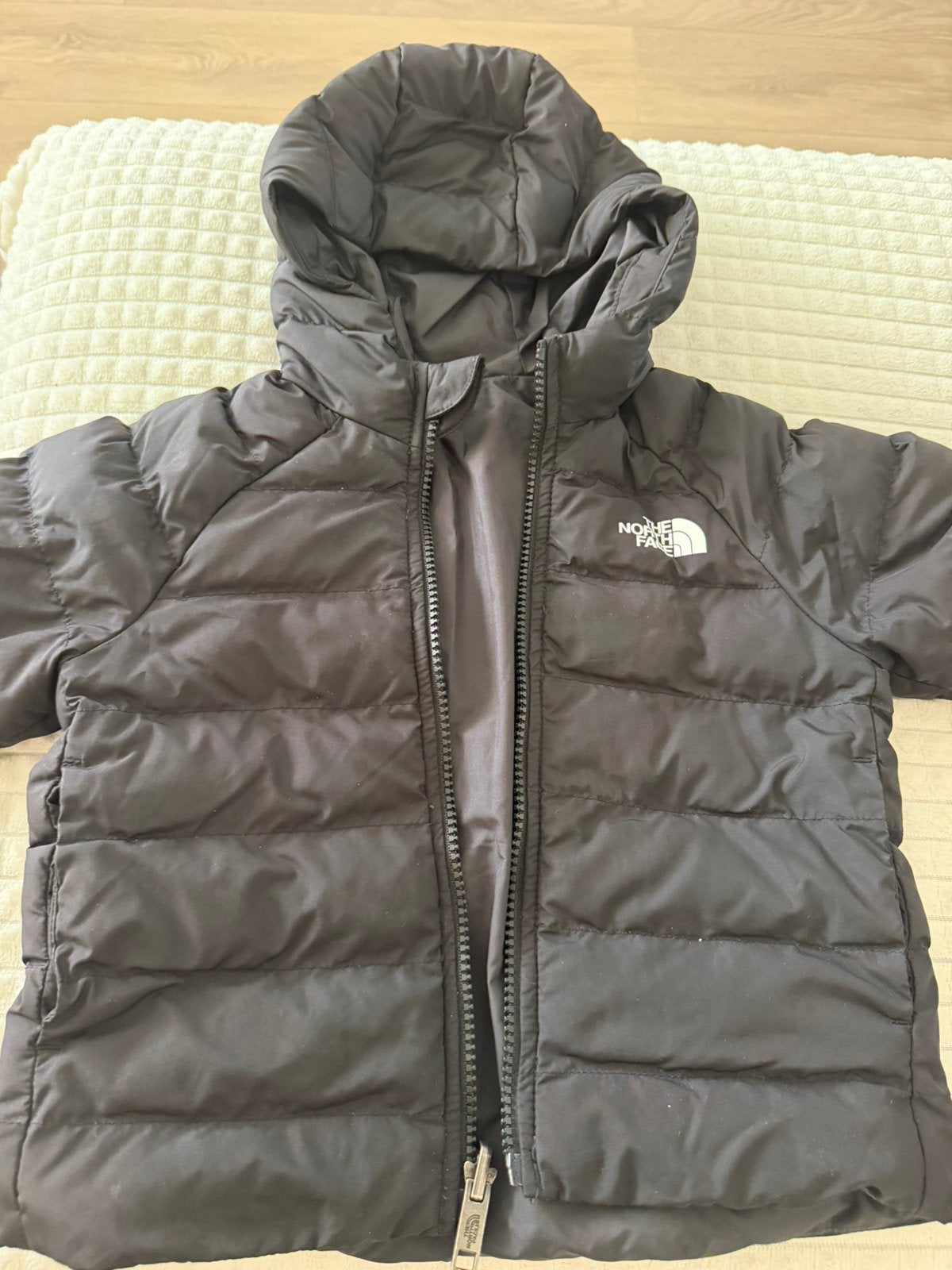 The north face jas, Kinderen en Baby's, Ophalen of Verzenden, Zo goed als nieuw, Jongetje of Meisje, Schoentjes