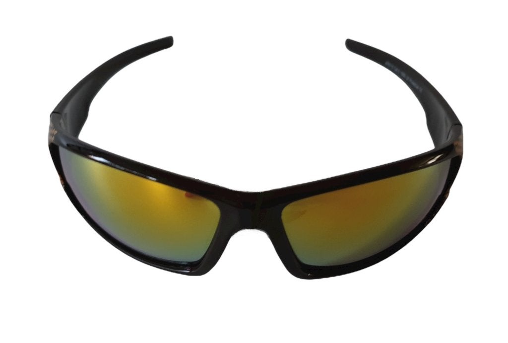 Zonnebril / Sportbril A-COLLECTION A70112 Zwart-Koper KOOPJE, Overige merken, Zonnebril, Zwart, Nieuw