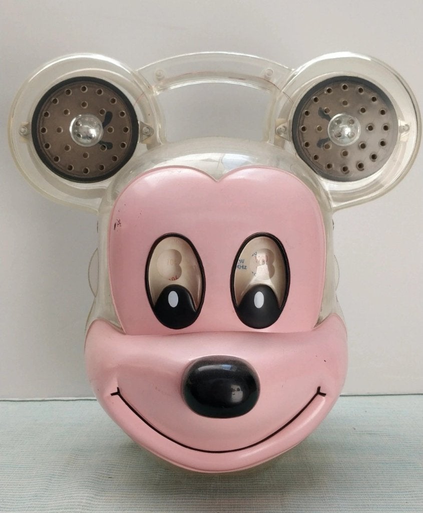 Mickey mouse radio, Ophalen of Verzenden, Mickey Mouse, Gebruikt, Overige typen