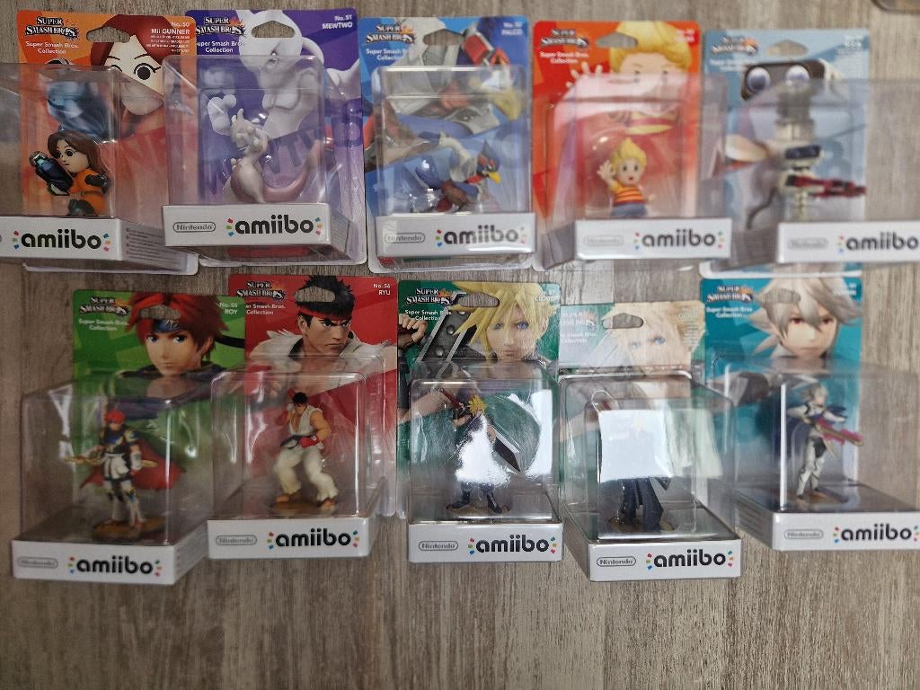 Amiibo (Super Smash Bros serie) 5 t/m 59, Avontuur en Actie, 1 speler, Nieuw, Ophalen of Verzenden