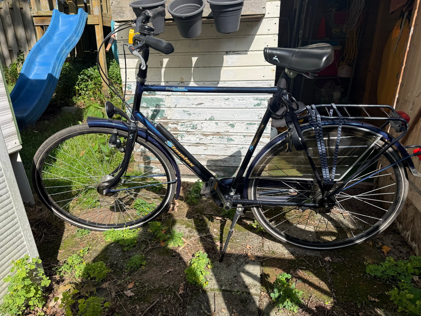 Herenfiets Gazelle Simplex 2000 - 4 versnellingen, Ophalen, Gebruikt, Versnellingen, 57 tot 61 cm