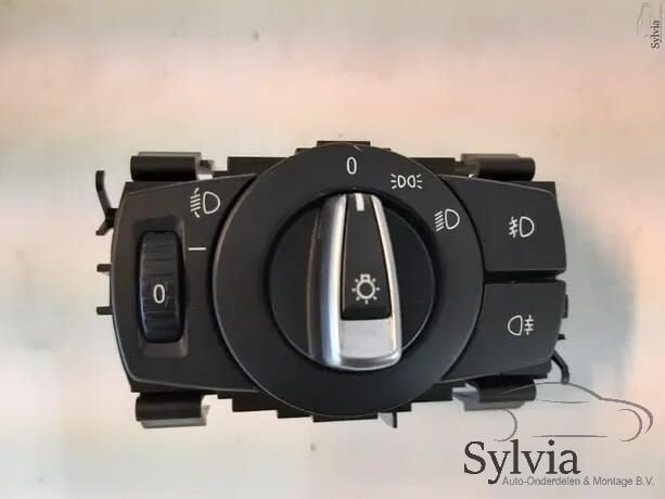 Lichtschakelaar chroom BMW 1-Serie E82 E88 3- Serie E90 E91, Auto-onderdelen, Dashboard en Schakelaars, Gebruikt, Ophalen of Verzenden