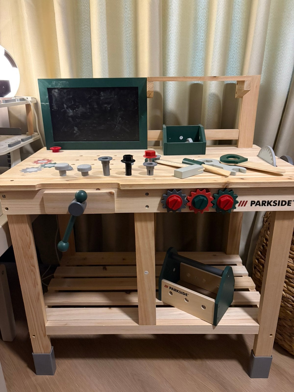 Werkbank hout kids, Ophalen, Zo goed als nieuw