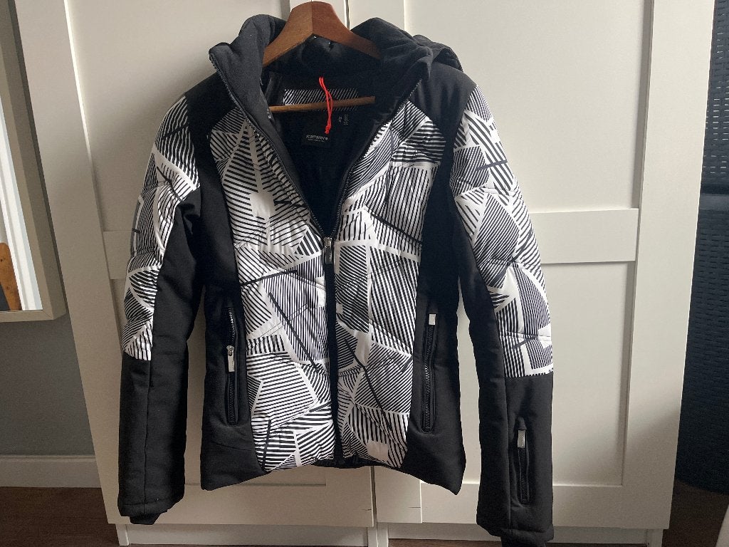 Ski jas en broek, Kleding | Dames, Ophalen of Verzenden, Zo goed als nieuw, Maat 34 (XS) of kleiner, Pak