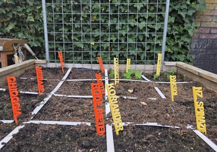 Moestuinlabels - in elke tekst/verschillende kleur mogelijk, Ophalen of Verzenden, Nieuw