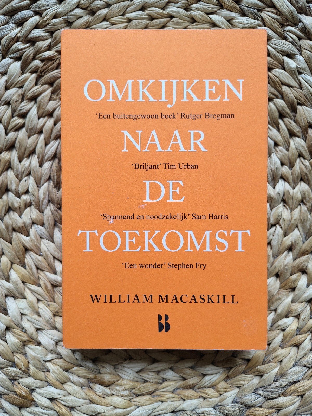 William Macaskill - Omkijken naar de toekomst, Ophalen of Verzenden, Zo goed als nieuw