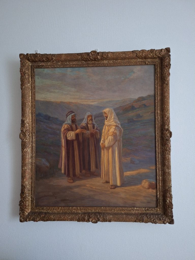 Schilderij, Antiek en Kunst, Kunst | Schilderijen | Klassiek, Ophalen, Ingelijst, Portret of Personen, Doek