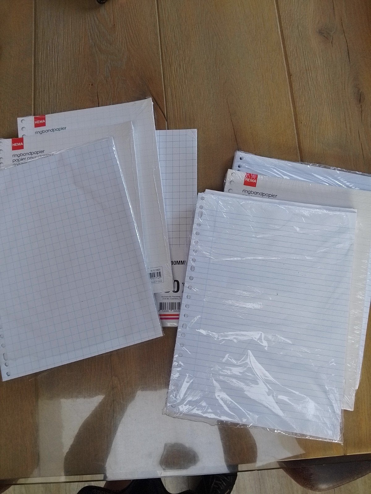 Hokjes en lijntjes papier A4, Diversen, Ophalen, Nieuw